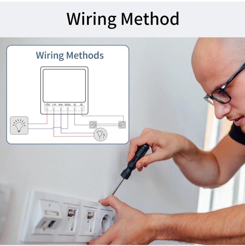 Description Picture 5 of item433MHz Tuya WiFi Smart Switch Wireless Remote Control Light Switch 16A 20A Relay Controller Switch Smart Home Devices Smart Life