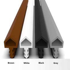 Door Seam Sealing Strip Rubber Sealing Tape Frame For Door Window 5/10mm Soundproof Windproof Anti-collision Sealing Strip