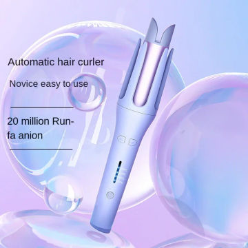 Automatic Hair Curler Stick Negative Ion Electric Ceramic Curler Fast Heating Rotating Magic Curling Iron Hair Care Styling Tool