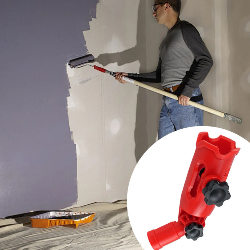 Description Picture 5 of itemMulti-Angle Paint Brush Extender Extension Pole Attachments Paint Pole Extension Device Retractable Paint Roller Extension Pole