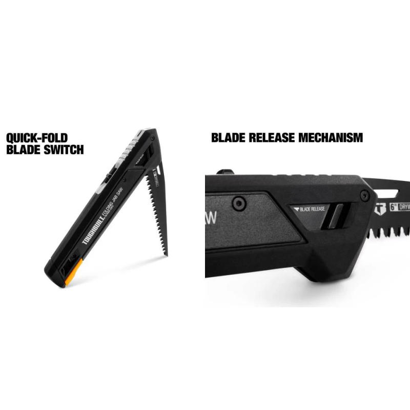 Description Picture 5 of itemToughBuilt TB-H4S5-23FU Folding Jab Saw + 4 Blades Hand Tools Accessories