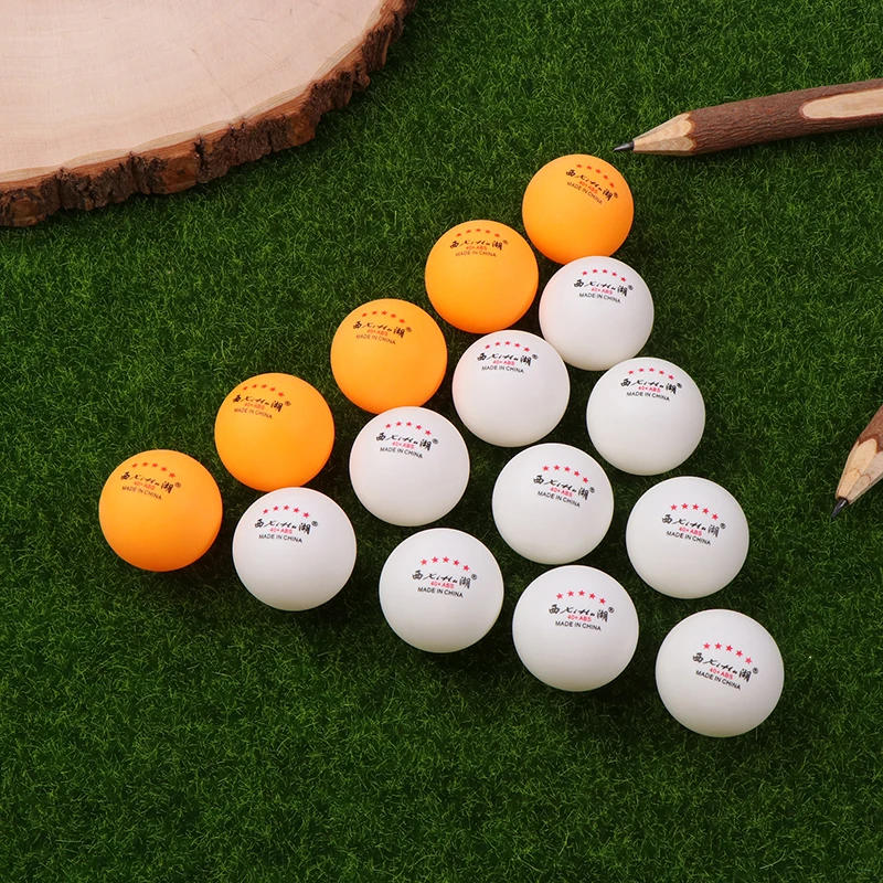 Description Picture 3 of item10Pcs High Standard 5 Star Table Tennis Balls 40+ ABS Ping Pong Balls For Club Training And Amateur Competition Training Balls