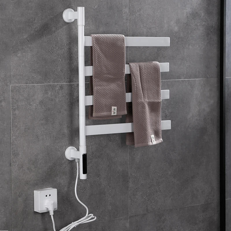 Description Picture 3 of itemTowel Dryer Shelf Rotate180 Degrees Smart Electric Bath Towel Warmer Heating Towel Shelf Rack Rotatable Digital Display Function