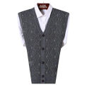 Men  Knit Vest Sleeveless Sweater Cardigan Wool Warm Basic for Autumn and Winter Retro Vintage Male Fashion 2023 A70