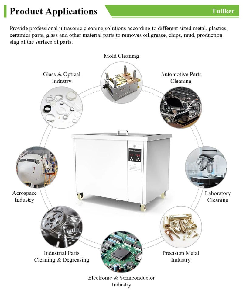 Description Picture 5 of itemAircraft Engine Ultrasonic Cleaner 264L Camera Bearing Hardware Nozzle Cylinder Oil Dust Remove Lab Ultrasound Cleaning Machine
