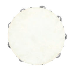 10 Inches Tambourine Sheepskin Tambourine Wooden Tambourine Percussion Musical Instruments Suitable For Enlightenment Education