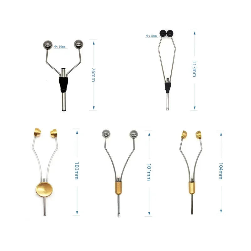 Description Picture 3 of item1pc Bi-Ceramic Tip Bobbin Holder, Heavy Bullet Head Flies Lure Tying Thread Holder Tool, Fishing Hook Jig