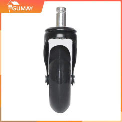 Office Chair Caster Wheels 3 Inch Swivel Rubber Caster Wheels Replacement Soft Safe Rollers Furniture Hardware