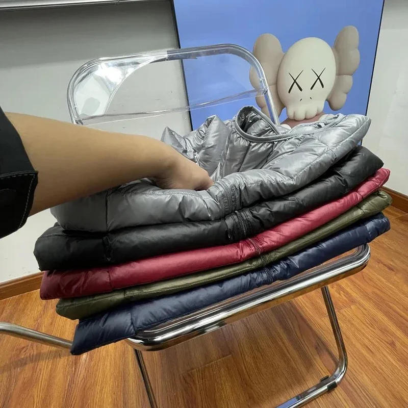 Description Picture 2 of itemUltralight Down Vest Men Sleeveless Ultra Light Down Vests Slim Jacket Men Lightweight Windproof Warm Waistcoat Portable