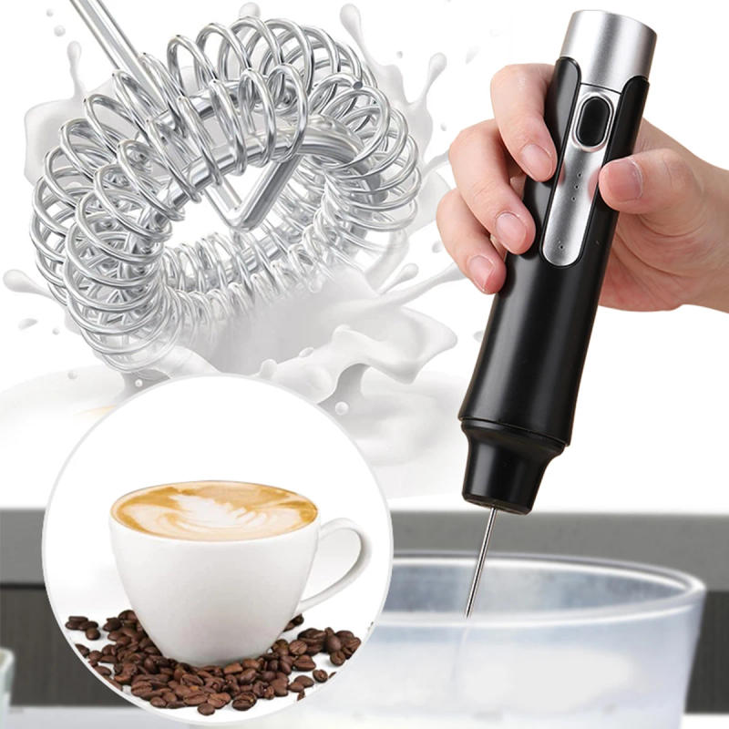 Description Picture 2 of itemMilk Frother Handheld Foamer Coffee Maker Egg Beater Cappuccino Stirrer Mini Portable Blender Kitchen Whisk Tool