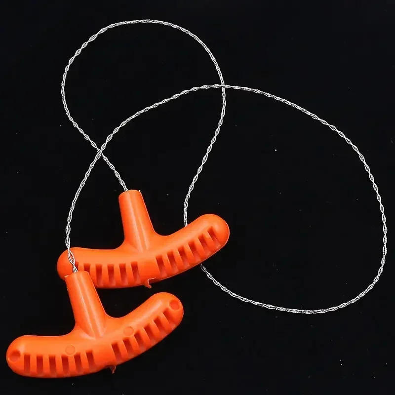 Description Picture 6 of itemEmergency Cable Saw, Practical Stainless Steel, Manual Chainsaw, Pocket Wire Saw, For Camping and Cutting