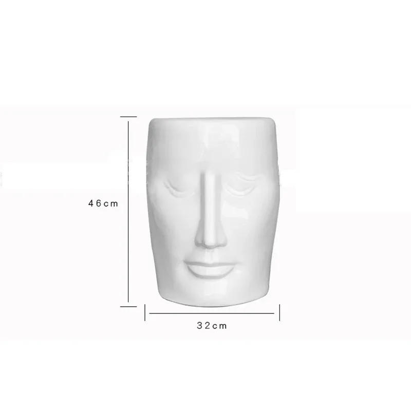 Description Picture 2 of itemNordic Ceramic Coffee Tables Creative Home Furniture Sofa Side Table Casual Decoration Designer Corner Table Bedroom Nightstand