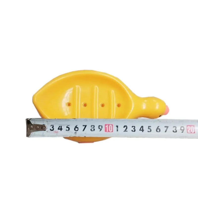 Description Picture 3 of itemYellow Duck Shape Soap Dish Cartoon Soap Box Durable Storage Rack Fashion Soap Container Tray Creative Storage Holder Stand Tray