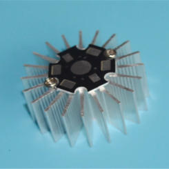 5PCS LED Heatsink Radiator Aluminum 36mmX15mm 1W 3W Heat Sink Radiator for Household Lamp Radiator Replaceable