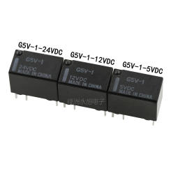 5PCS/Lot Signal Relay G5V-1-5VDC 12VDC 24VDC 1A 6PIN