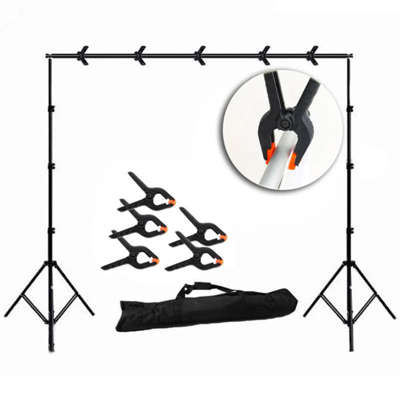 Description Picture 6 of item10pcs Background Cloth Clamp Black Photography Clamps Portable Durable Multi-function Practical Creative for Advertising Display