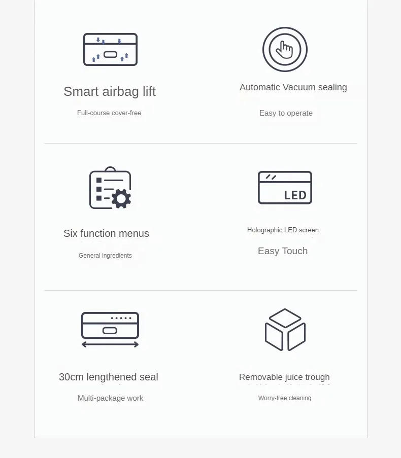 Description Picture 4 of itemAutomatic Vacuum Sealing Machine Small Fresh-Keeping Wet and Dry Dual-Use Sealing Machine Plastic-Envelop Machine Compressor
