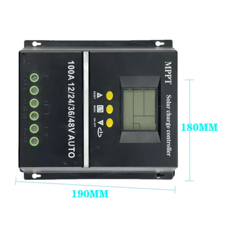 Description Picture 3 of itemSolar Charge Controller MPPT LCD Display 100A Electrical Power Generating Systems for Rechargeable Lithium Battery Leadacid Cell