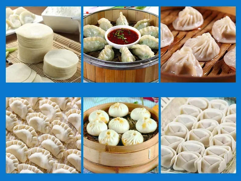 Description Picture 6 of item2024 Dumpling Machine 110V/ 220V  Noodle Machine Automatic Wonton Wrapping Machine Commercial Electric Pasta Pasta Maker Machine