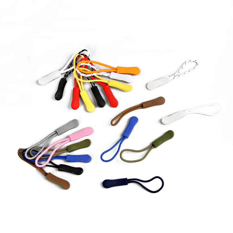 Description Picture 2 of item10PcsPVC Zipper Head Pulling Rope Colorful Clothing Luggage Zipper Head Accessories Colorful Pendant Pulling Tail Rope Pulling H
