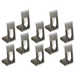 50 Pcs Hardware Hook Accessories Picture Hanger Frame Hanging Hooks Boundless Photo Clip Metal Spring Turn