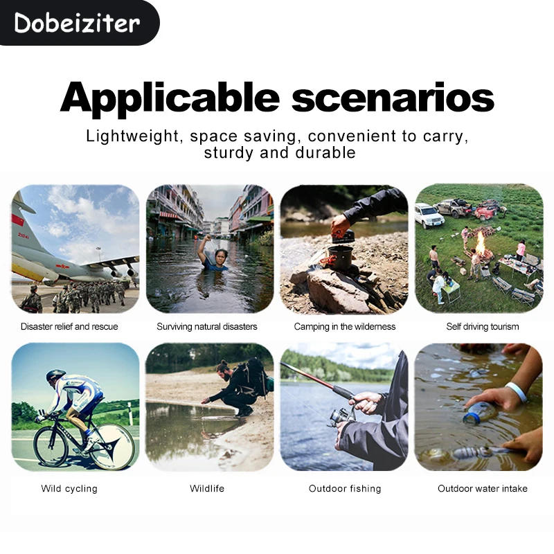 Description Picture 5 of itemWesttune Outdoor Mini Water Filter Straw Camping Purification Portable Hiking Purifier for Survival or Emergency Supplies