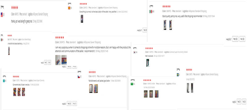 Description Picture 2 of itemInsulated Cable Connector Electrical Wire Crimp Spade Butt Ring Fork Set Ring Electric Crimp lugs Rolled Terminals Assorted Kit