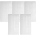 5 Sheets Foam Double Sided Tape Squares Adhesive Mounts Dots for Crafts Dual Card Making Supplies