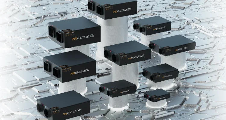 Description Picture 2 of itemFresh Air Fan7500m3/h Tuya Wifi Smart Factory Direct Sale Best Price Fresh Air Heat Recovery Ventilation H13 99.97% Industrial