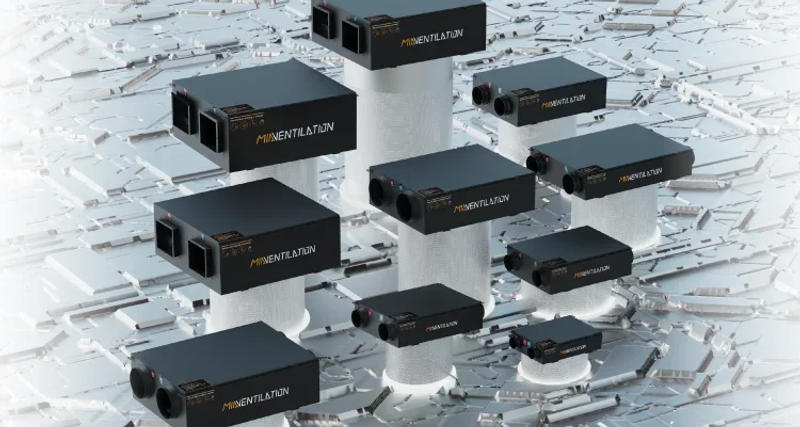 Description Picture 2 of itemFresh Air Fan7500m3/h Tuya Wifi Smart Factory Direct Sale Best Price Fresh Air Heat Recovery Ventilation H13 99.97% Industrial