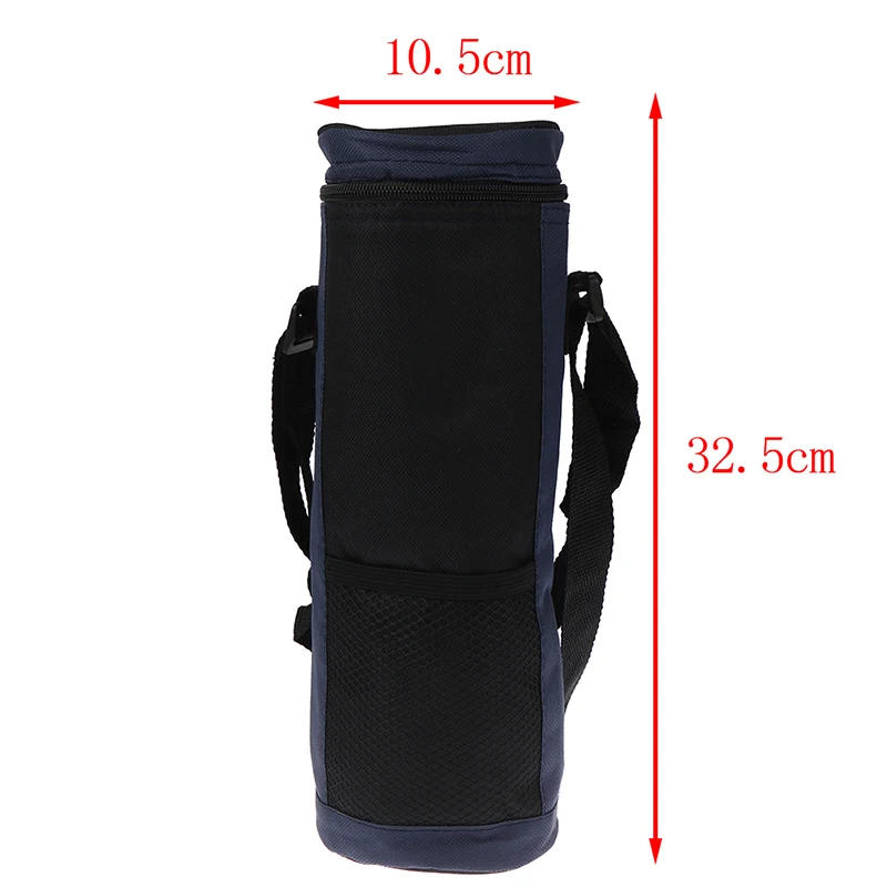 Description Picture 3 of itemWater Bottle Cooler Tote Bag High Capacity Insulated Cooler Bag Outdoor Traveling Camping Hiking Universal Water Bottle Pouch