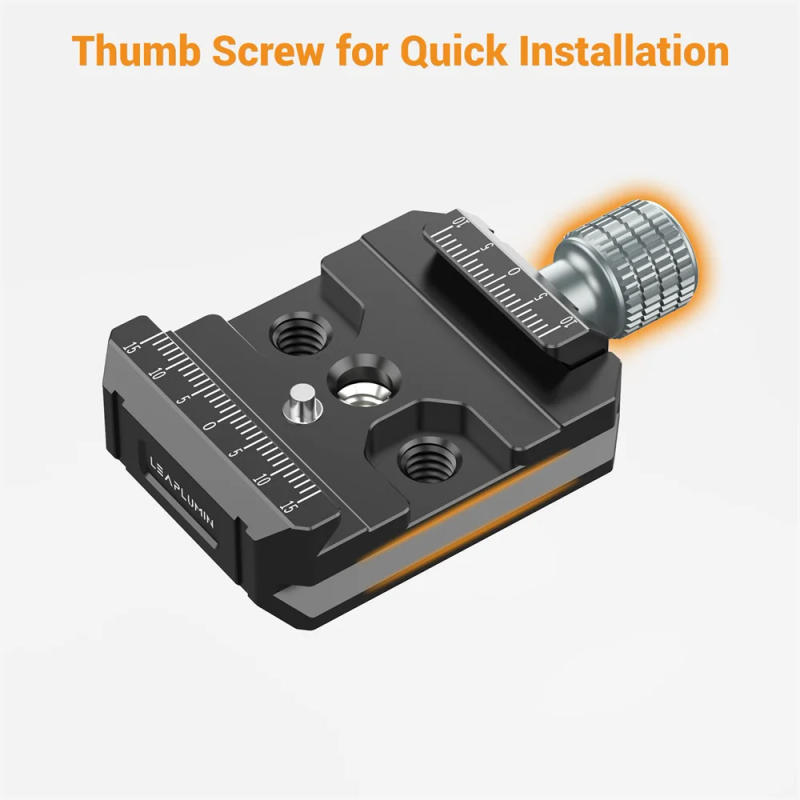 Description Picture 6 of itemAluminium Arca Swiss Type Clamp with 3/8” & 1/4” Quick Release Plate Arca QR Clamp for Camera Monitor Stabilizers Ronin S/SC