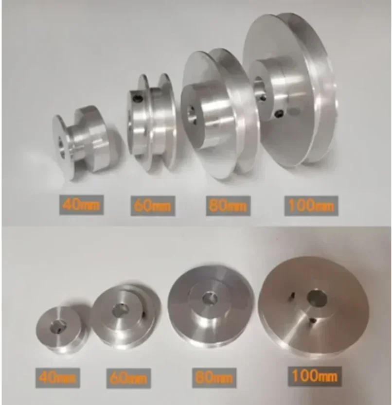 Description Picture 2 of item40mm 60mm 80mm V-belt Pulley, Single Groove, A- type V-belt Pulley High Quality 1PC