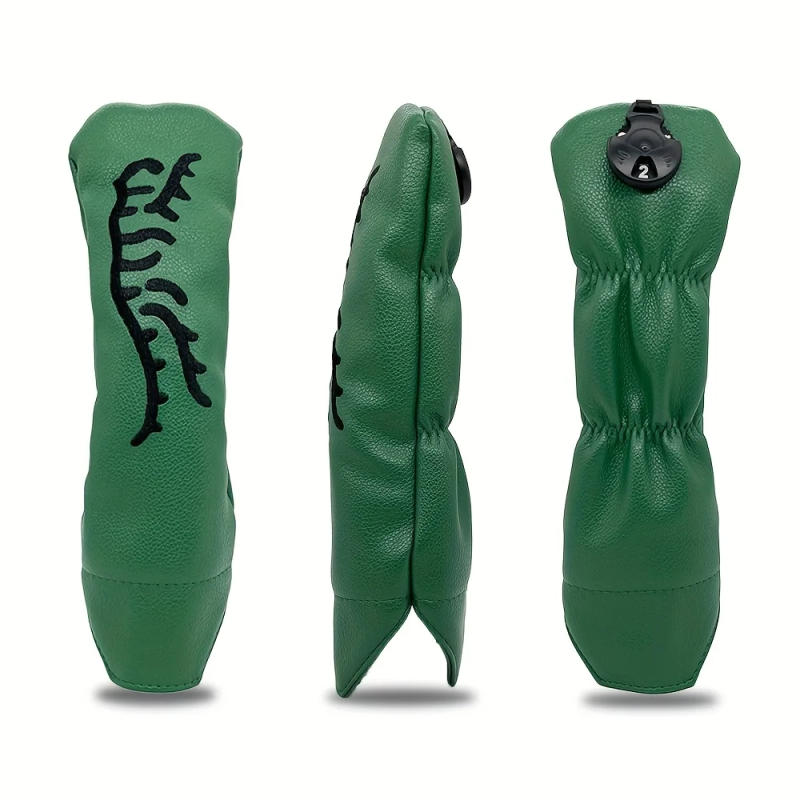 Description Picture 5 of itemGreen Abstract Tiger Golf Club Head Cover: Durable, waterproof, safe, golf accessory club protective cover, providing the best p