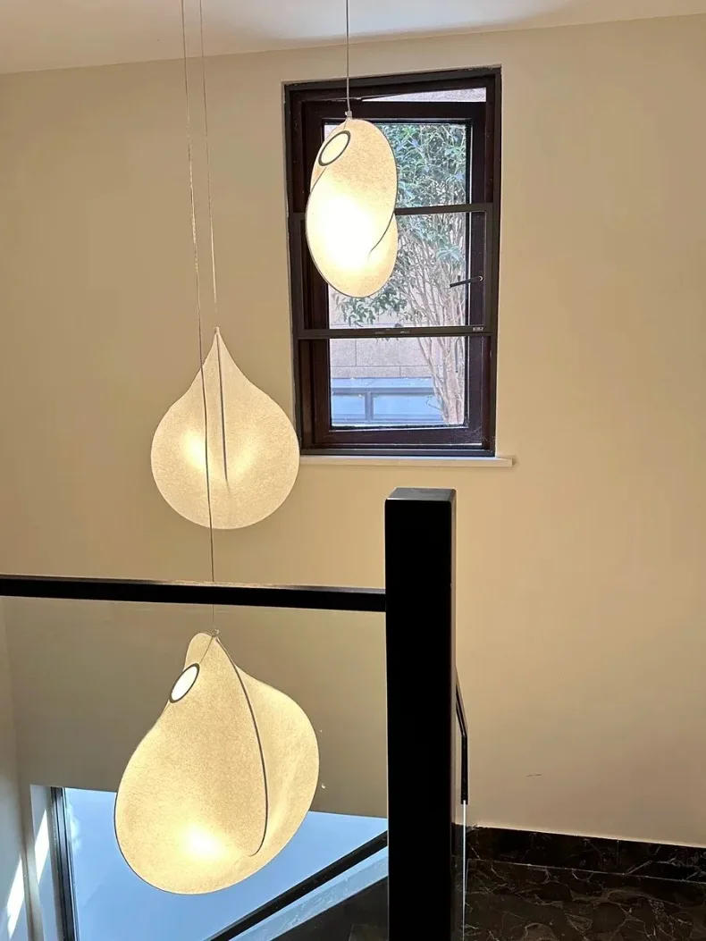 Description Picture 3 of itemItaly Design Silk Pendant Lamp Ceiling Suspension Hanging Light for Living Dining Room