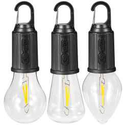 Portable Camping Light 600mAh Mini Hook Emergency Light Type C Charging Portable Lighting Lantern Waterproof for Hiking Fishing