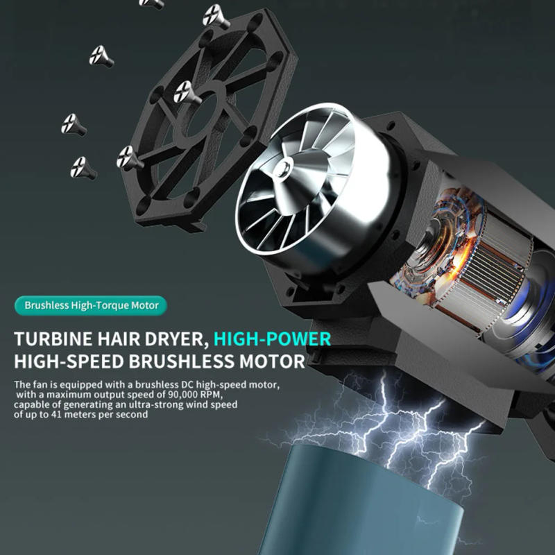 Description Picture 6 of item200000RPM Violent Fan Rechargeable Powerful Air Blower Electric Air Duster Vacuum Dust Cleaner For Cleaning Computer Keyboards