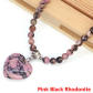 Pink Black Rhodonite