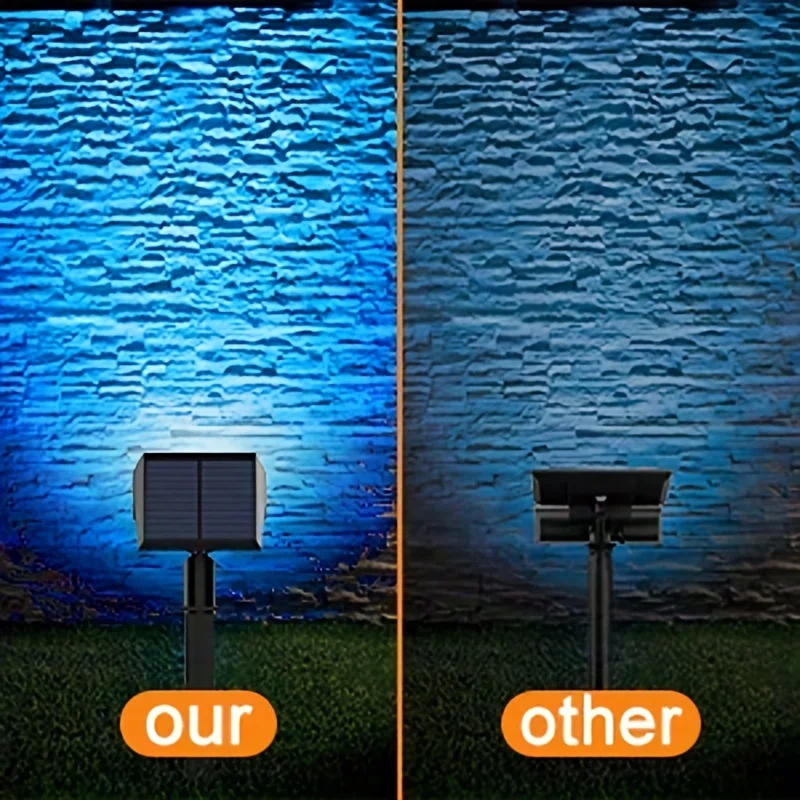 Description Picture 4 of itemSolar Spot Lights Outdoor Color Changing 7 Modes Christmas IP65 Waterproof Landscape Spotlights Dusk To Dawn For Patio Garden