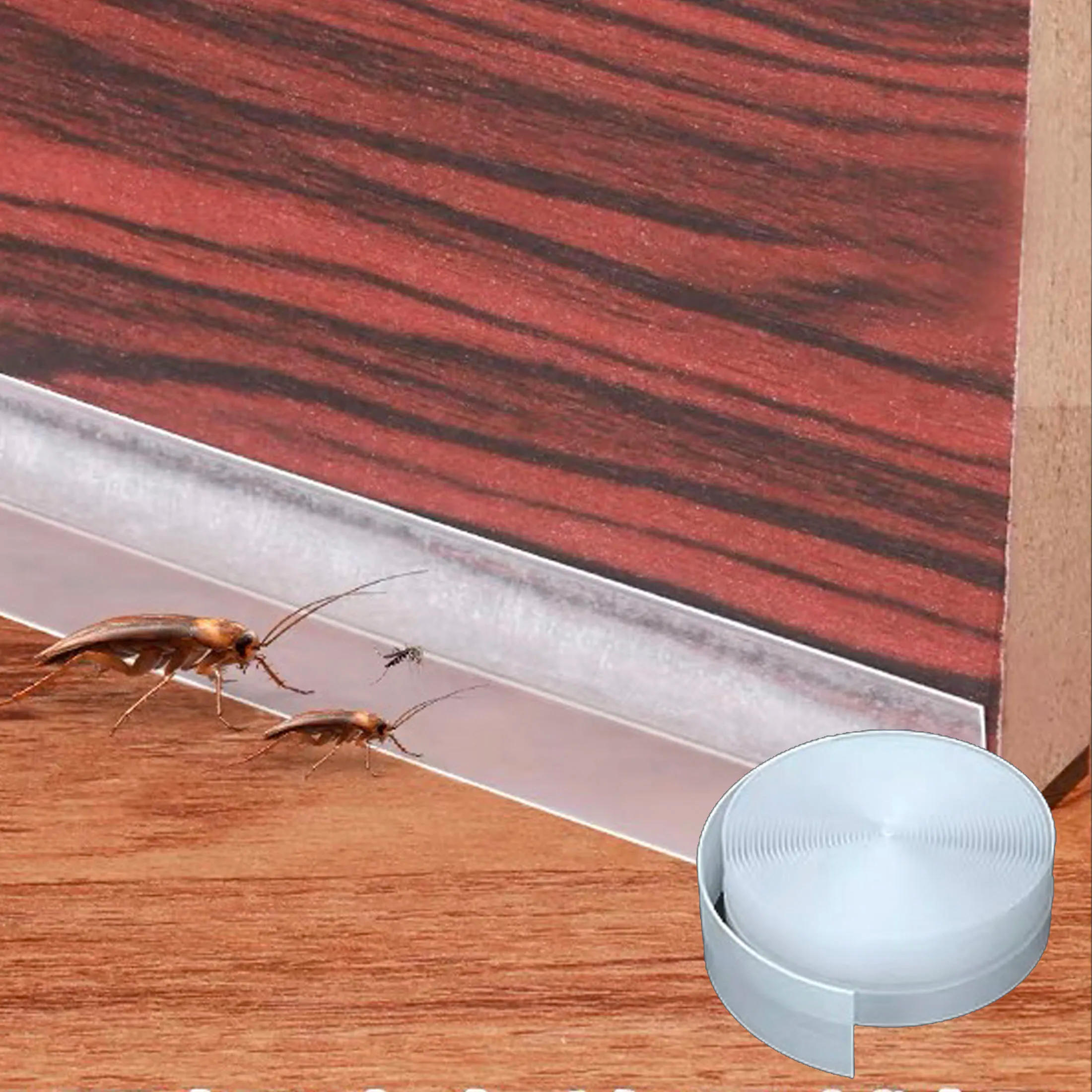 Description Picture 5 of itemStripping Door Seal Strip Silicone Sealing Tape for Weather Window Seal Weather Around Showers Tough Flexible Stops Draft