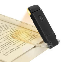 LED Clip-on Book Light Night Lights Charging Mode Table Lamp Eye Care USB Children's Reading Light Brightness Adjustable Indoor