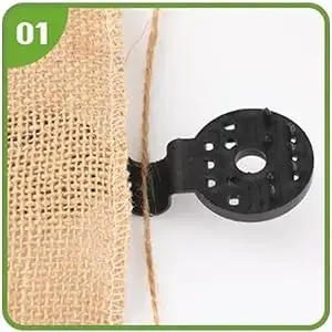 Description Picture 5 of itemShade Fabric Clamps Shade Cloth Clips Accessories Grommets For Net Mesh Cover Sunblock Fabric In Garden Backyard Greenhouse