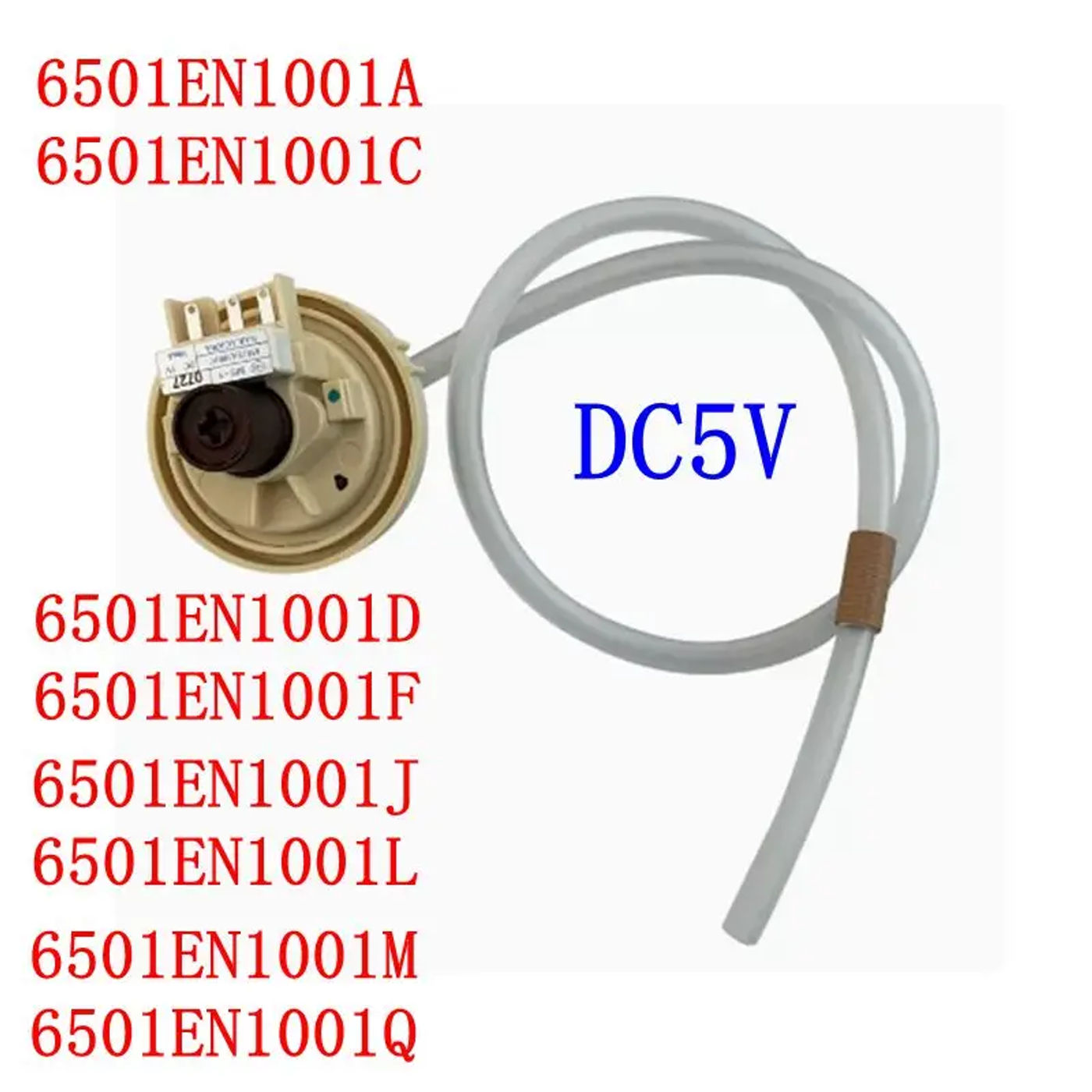 Description Picture 2 of itemFor LG Washing Machine Water Level Sensor Water Level Pressure Switch 6501EN1001A 6501EN1001C 6501EN1001D 6501EN1001F DC5V parts