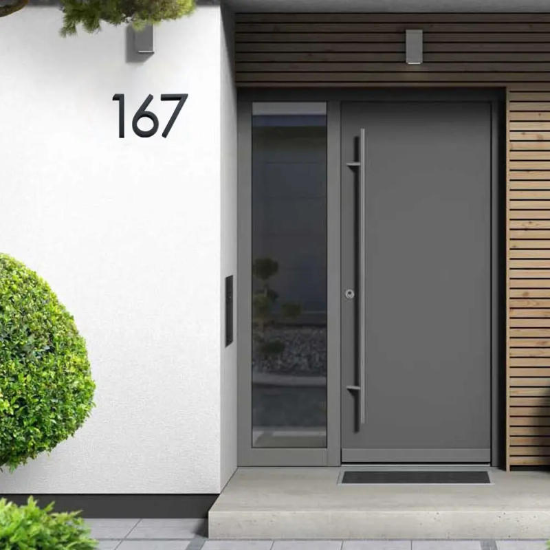 Description Picture 5 of item4Inch/10cm 3D 0 To 9 Number Tag ABS Plastic Self-Adhesive Numeral Door Numbers Plate Sign For Home Mailbox Hotel Address Label