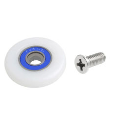 8Pcs Shower Door Rollers Rooms Cabins Pulley Runner Wheels  Bearing Roller Wheel Sliding Door Pulley Accessories19/23/25mm
