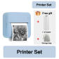 Blue Printer Set