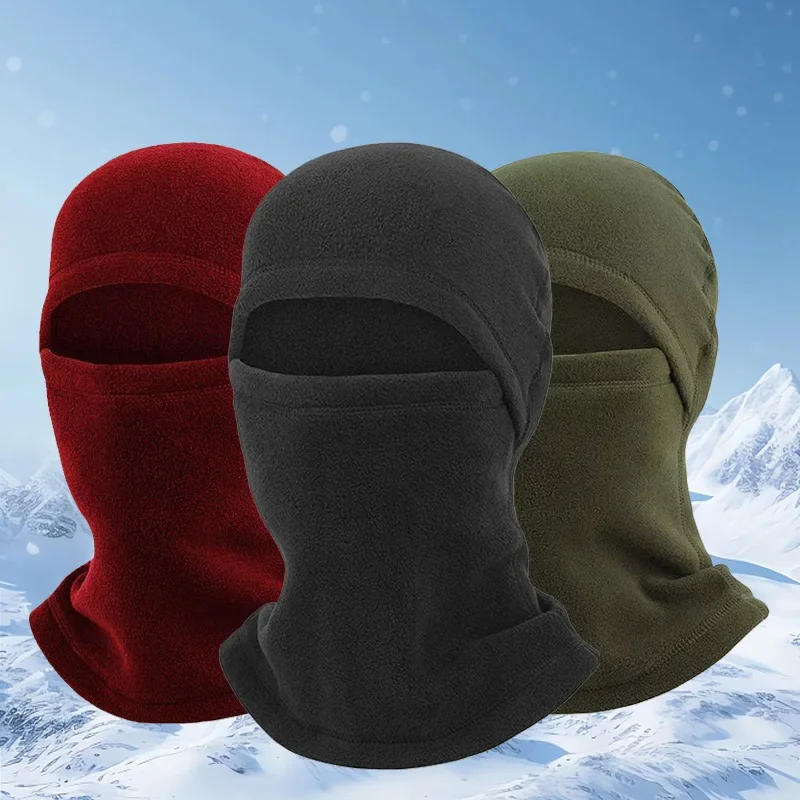 Description Picture 3 of itemWinter Fleece Balaclava Full Face Mask Thermal Ski Snowboard Scarf Helmet Cap Sport Cycling Hiking Running Neck Warmer Men Women