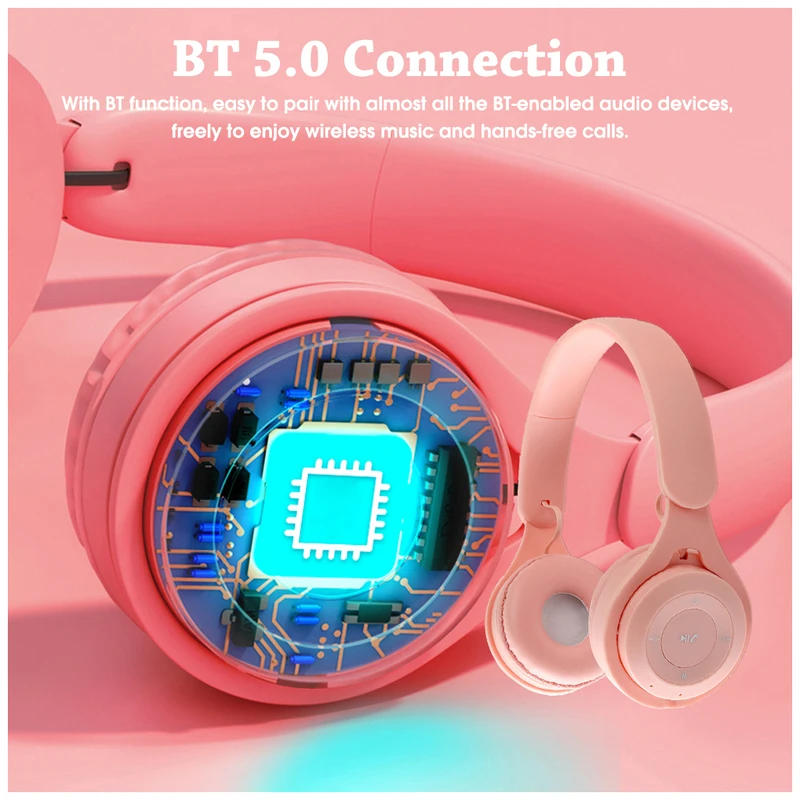 Description Picture 6 of itemY08 Headphone Bluetooth Headset Earphone Wireless Headphones Stereo Foldable Sport Gaming Macaron Headphones for Android IOS