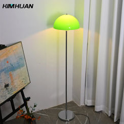 Bedroom floor lamp creative living room bedside sofa eye protection LED light minimalist study internet red vertical floor lamp