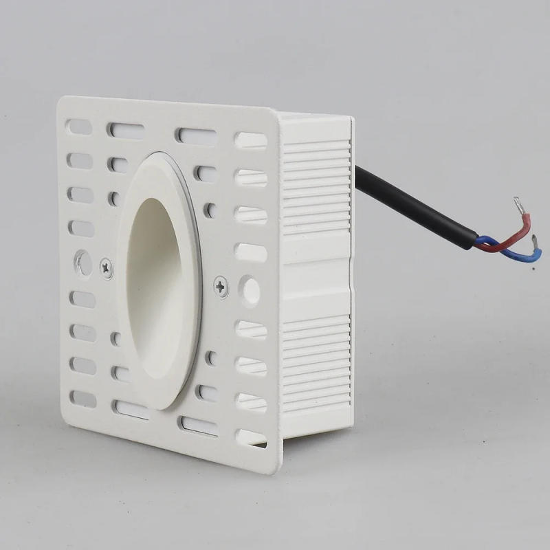 Description Picture 6 of item86x86mm Wall Lamps Built-in Stair Light Embedded Nightlights Conceal Staircase Lighting for Balcony Step Ladder Bedroom Closets